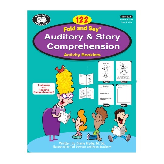 122 Fold & Say Auditory & Story Comprehension Book