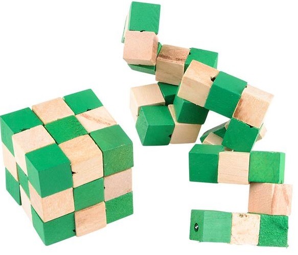 2" Wooden Magic Cube