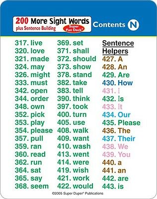 200 More Sight Words - Image 2