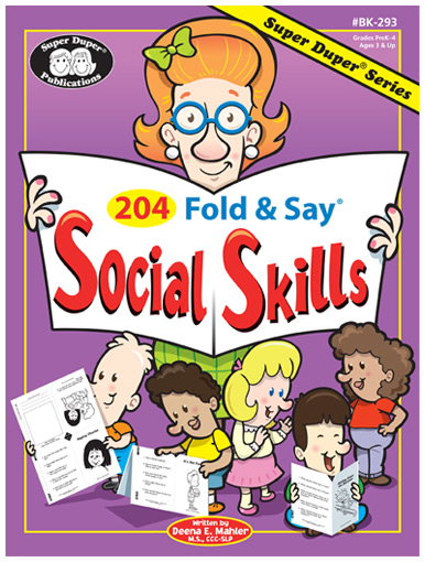 204 Fold & Say Social Skills Book
