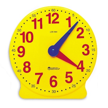 4” Learning Clock