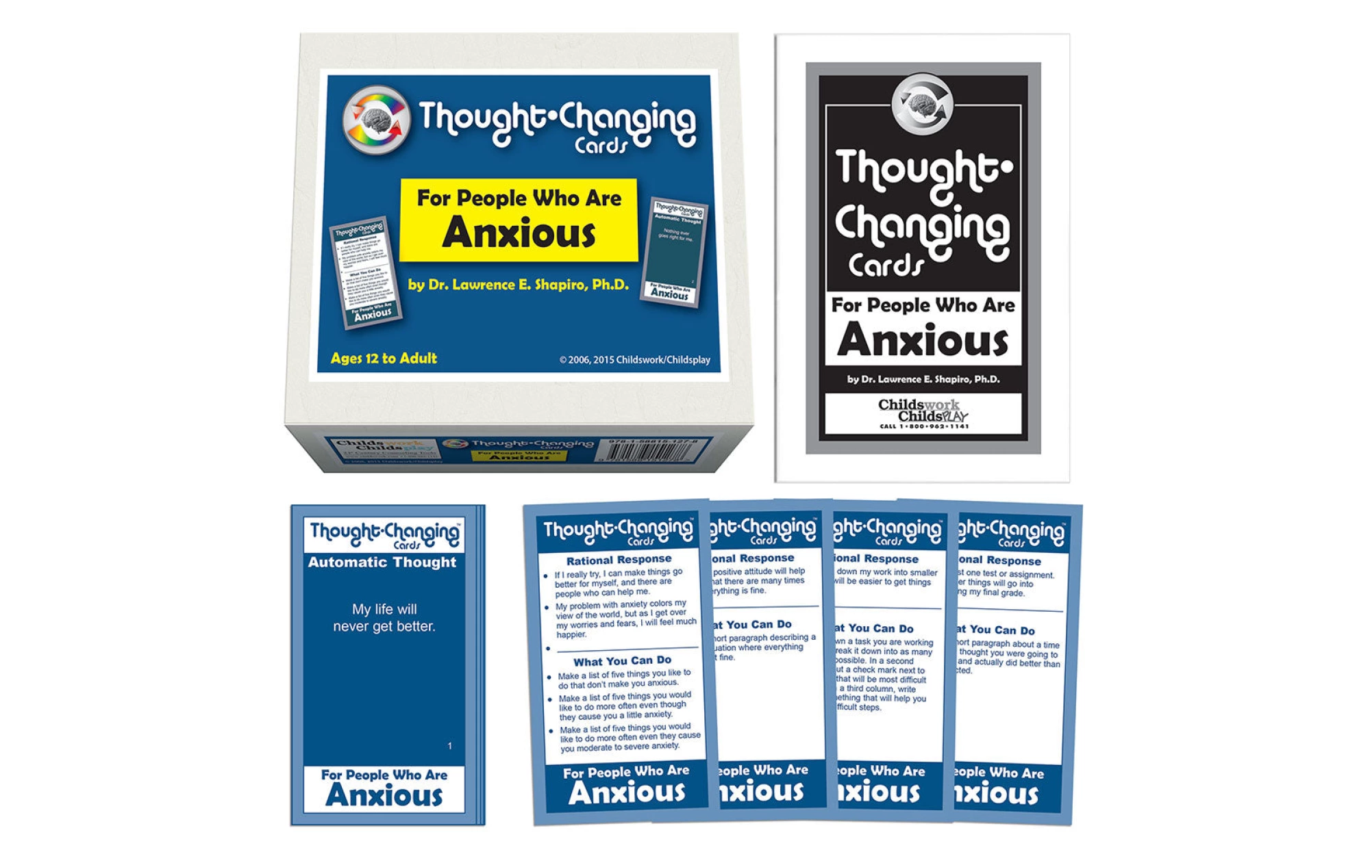 Thought Changing Card Kit For People Who Are Anxious