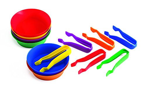 Sorting Bowls and Tweezers Set