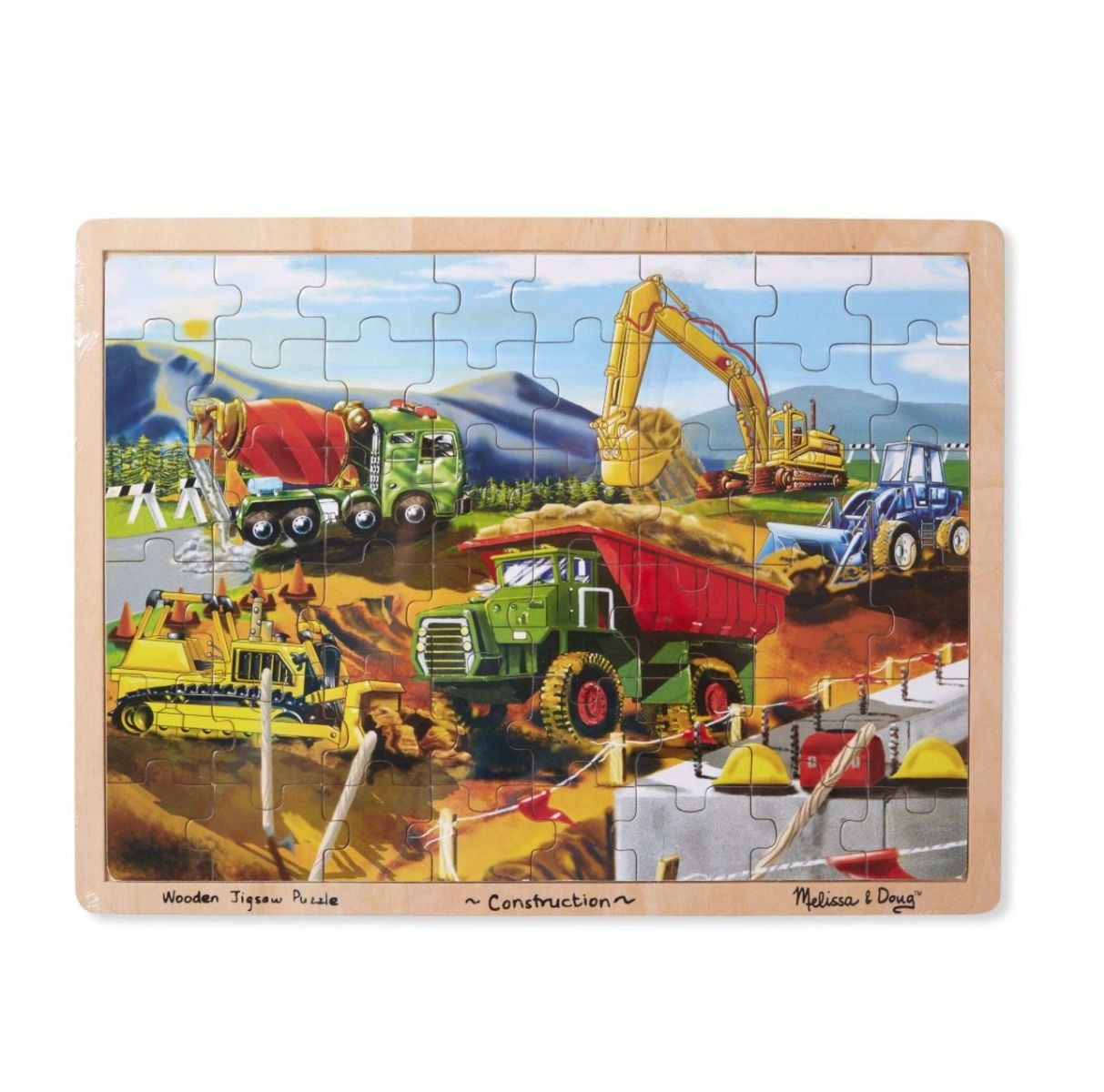 48pc Puzzle by M&D: Construction