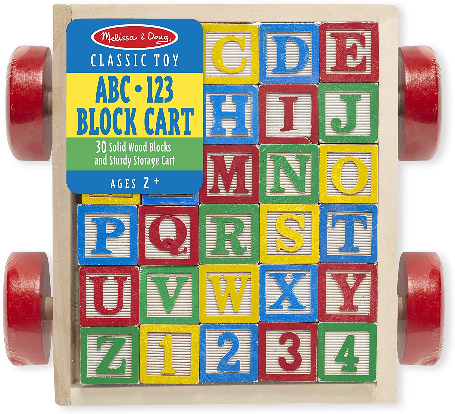 Wooden ABC/123 Blocks