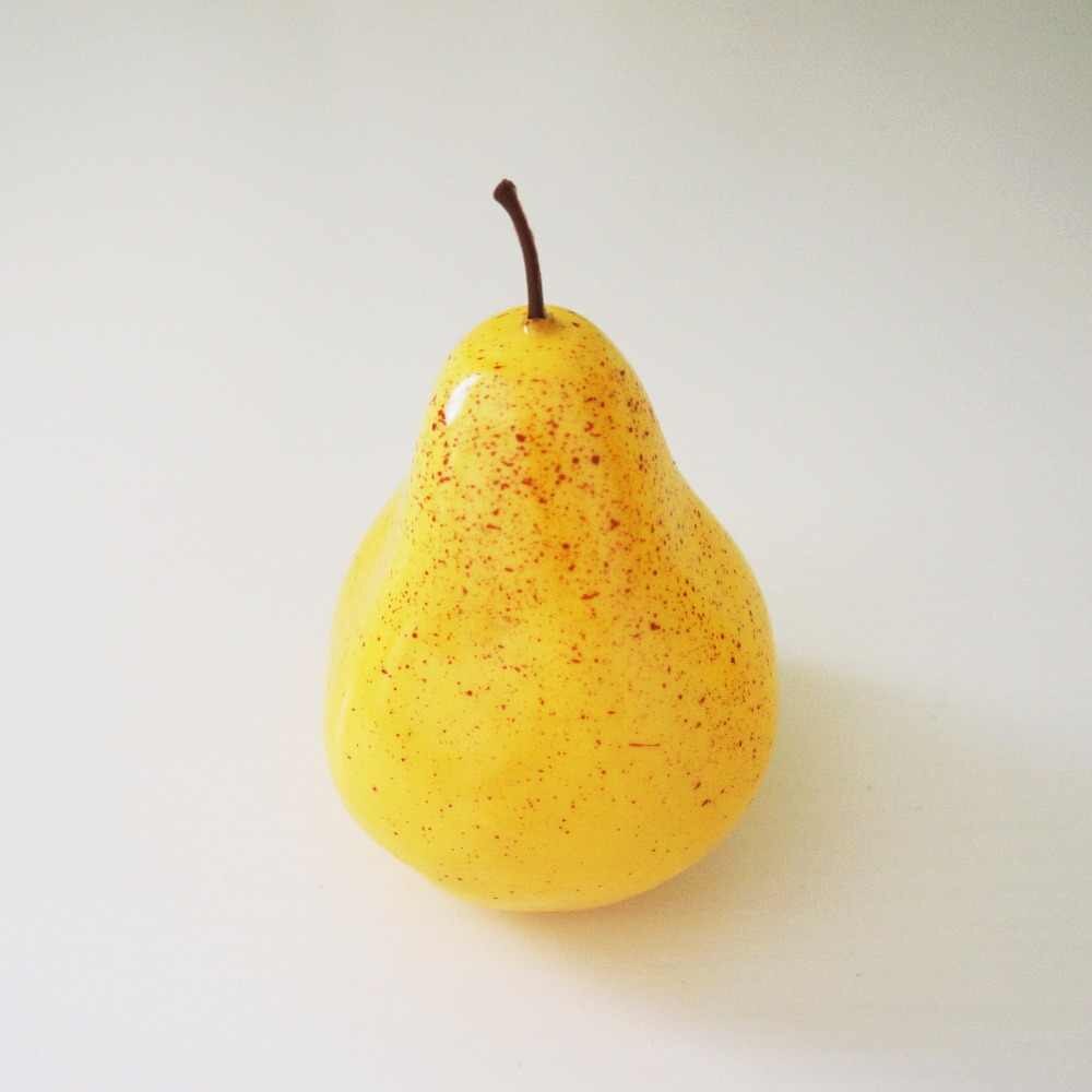 Artificial Fruit - Yellow Pear