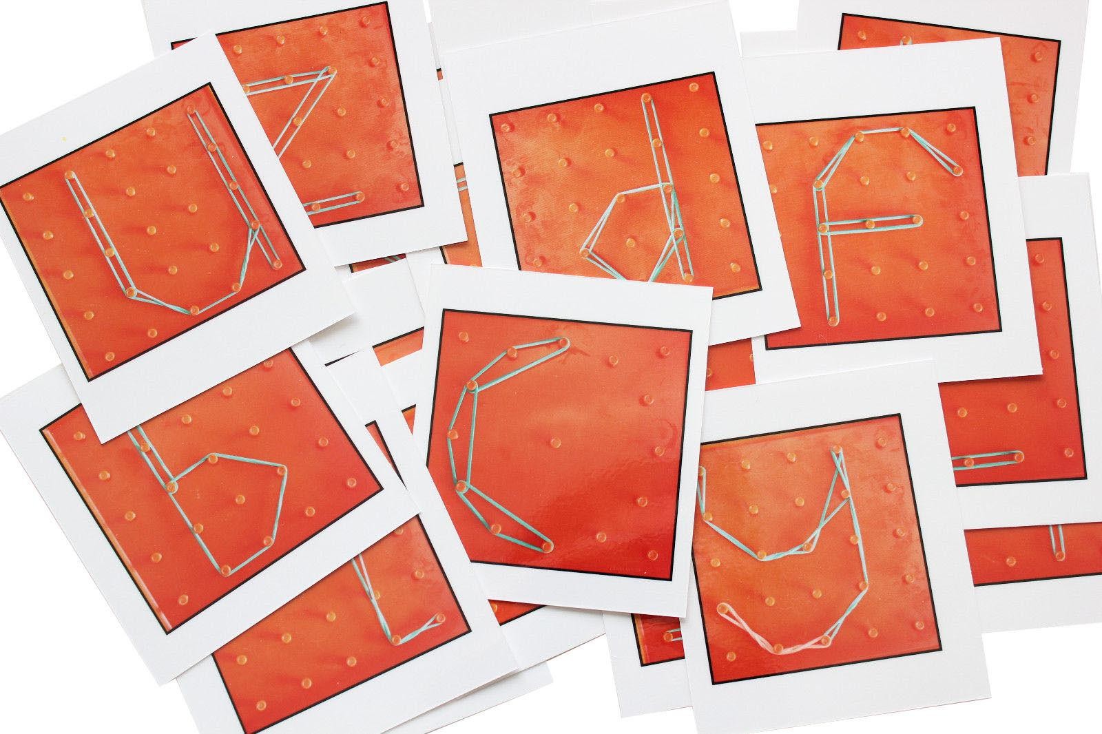 Alphabet Cards for Geoboard