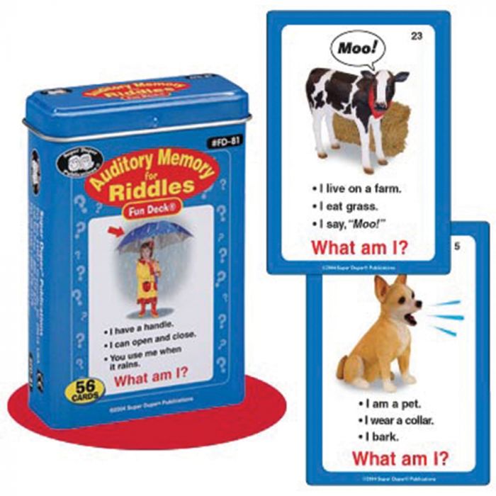 Auditory Memory for Riddles