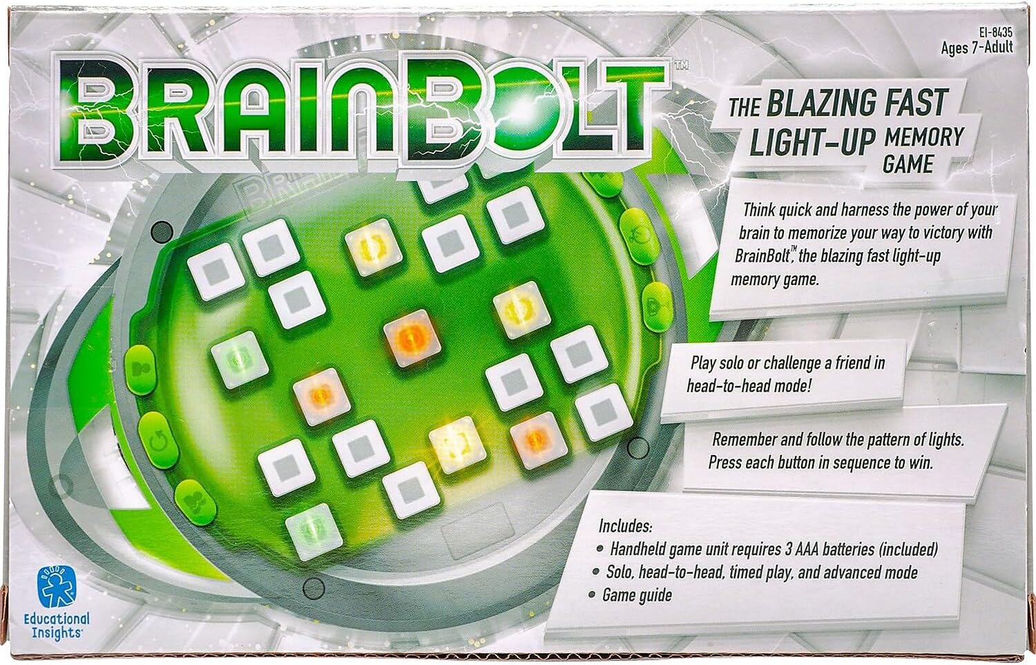 BrainBolt Brain Teaser Memory Game - Image 2