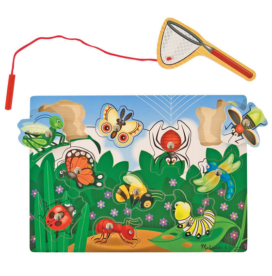Bug Catching Magnetic Puzzle