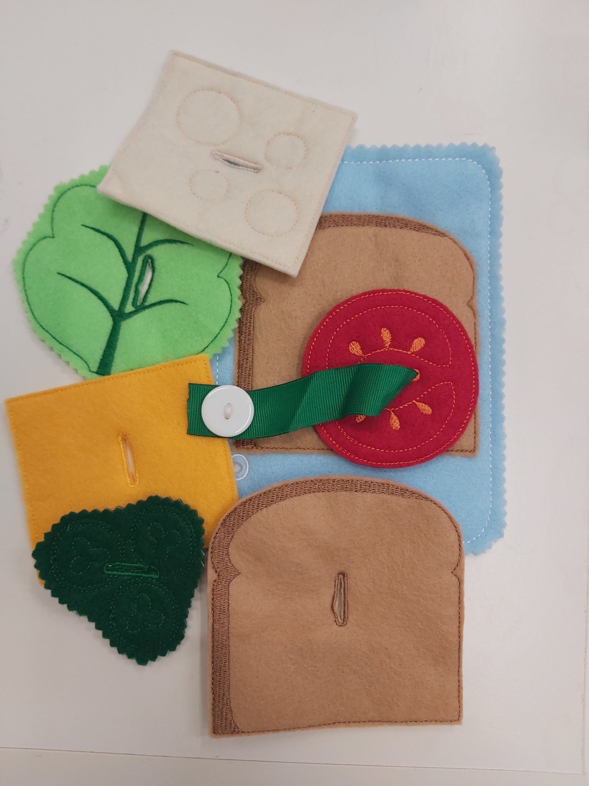 Fine Motor Kit 23 - Button Up A Sandwich