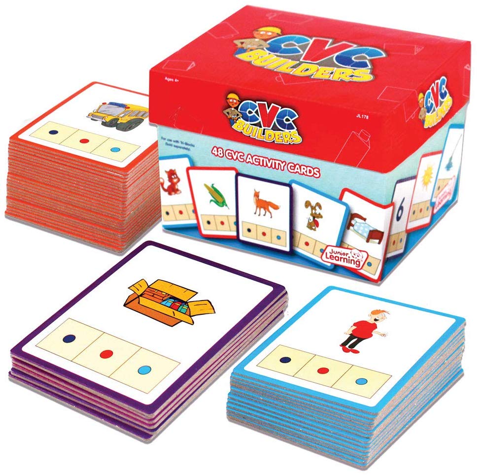 CVC Word Builders Activity Cards