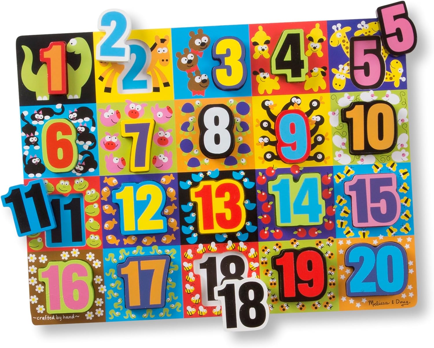 Chunky Puzzle Numbers