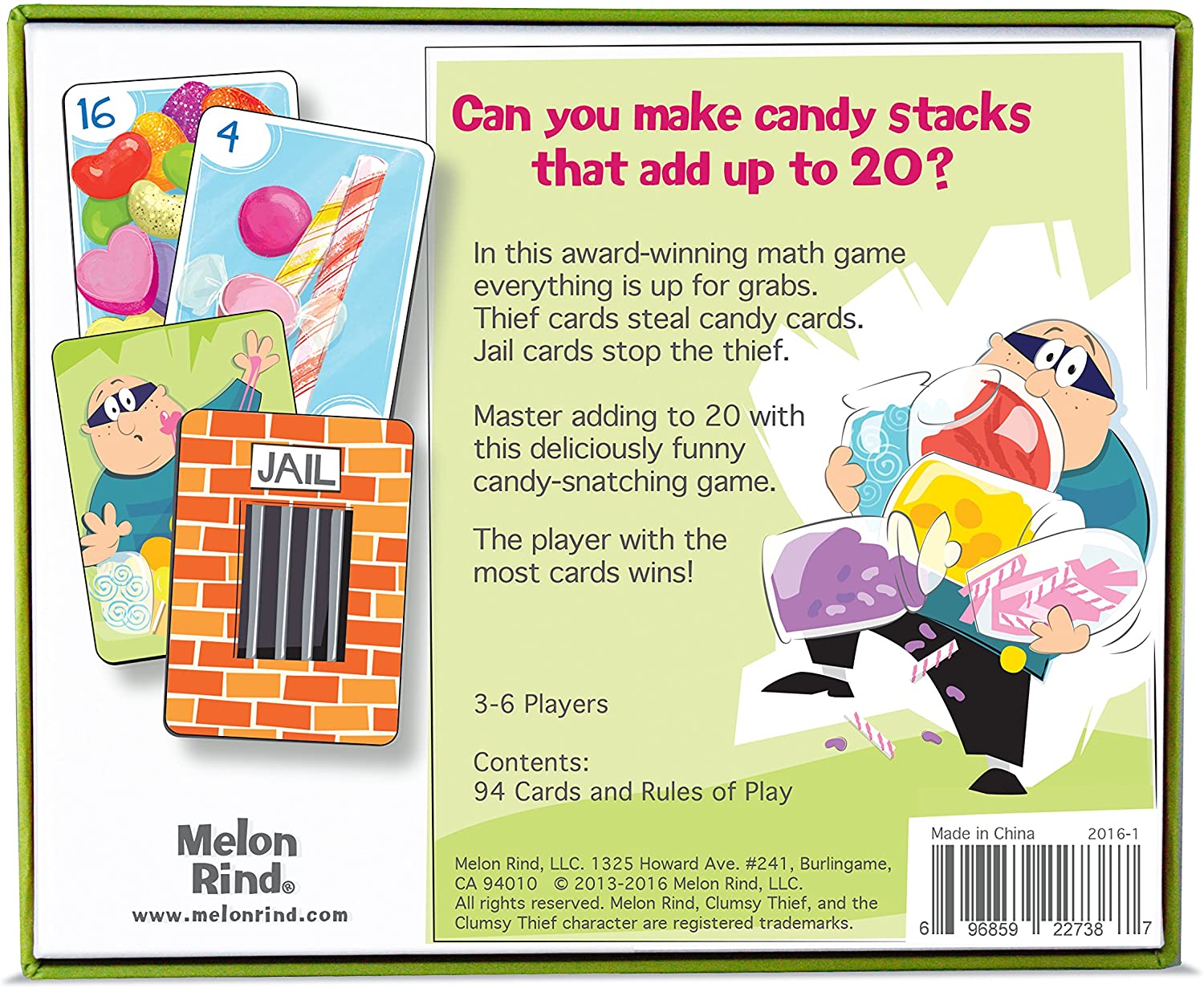 Melon Rind Clumsy Thief in The Candy Shop Math Game - Image 2