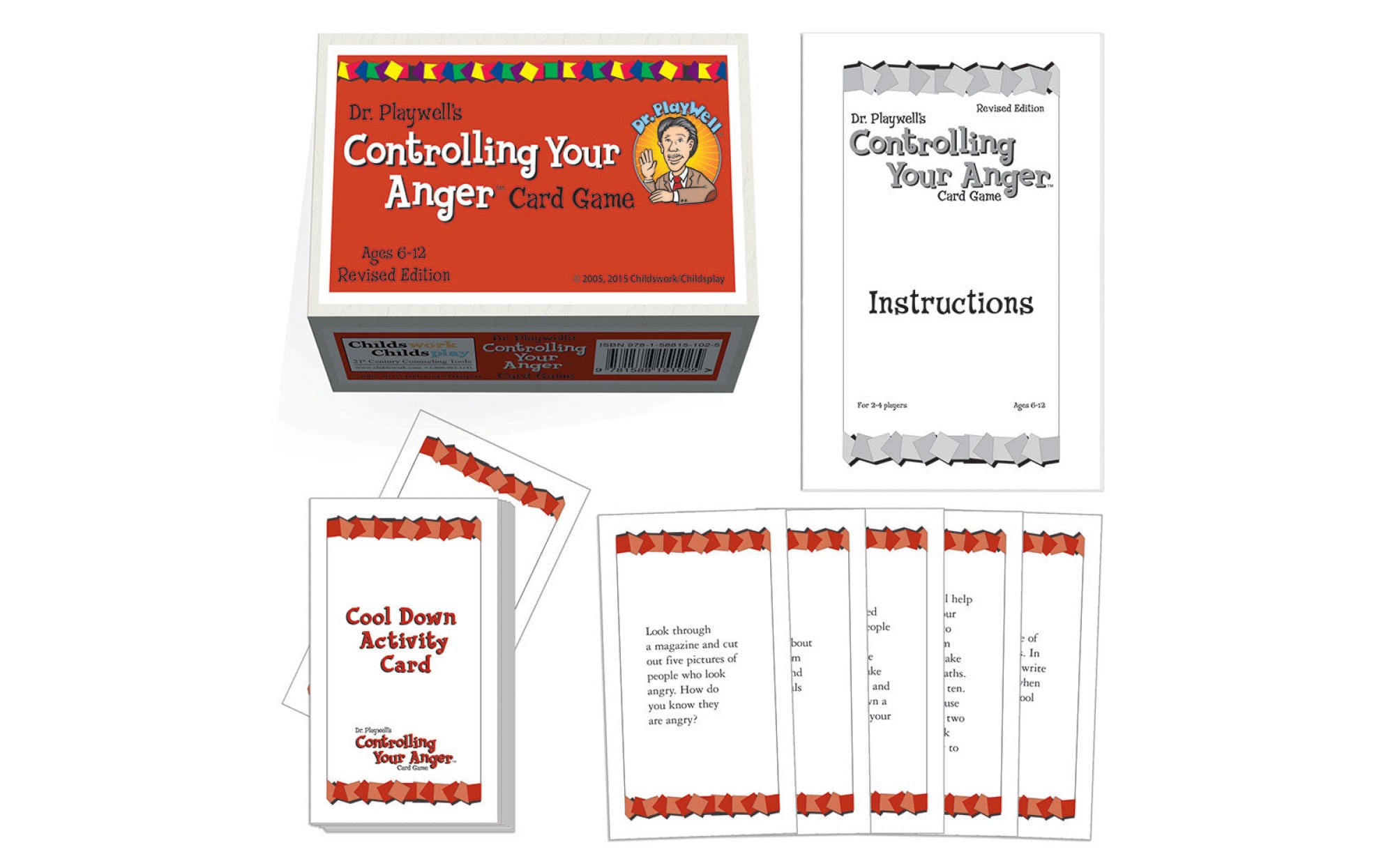 Dr Playwell's Controlling Your Anger Card Game