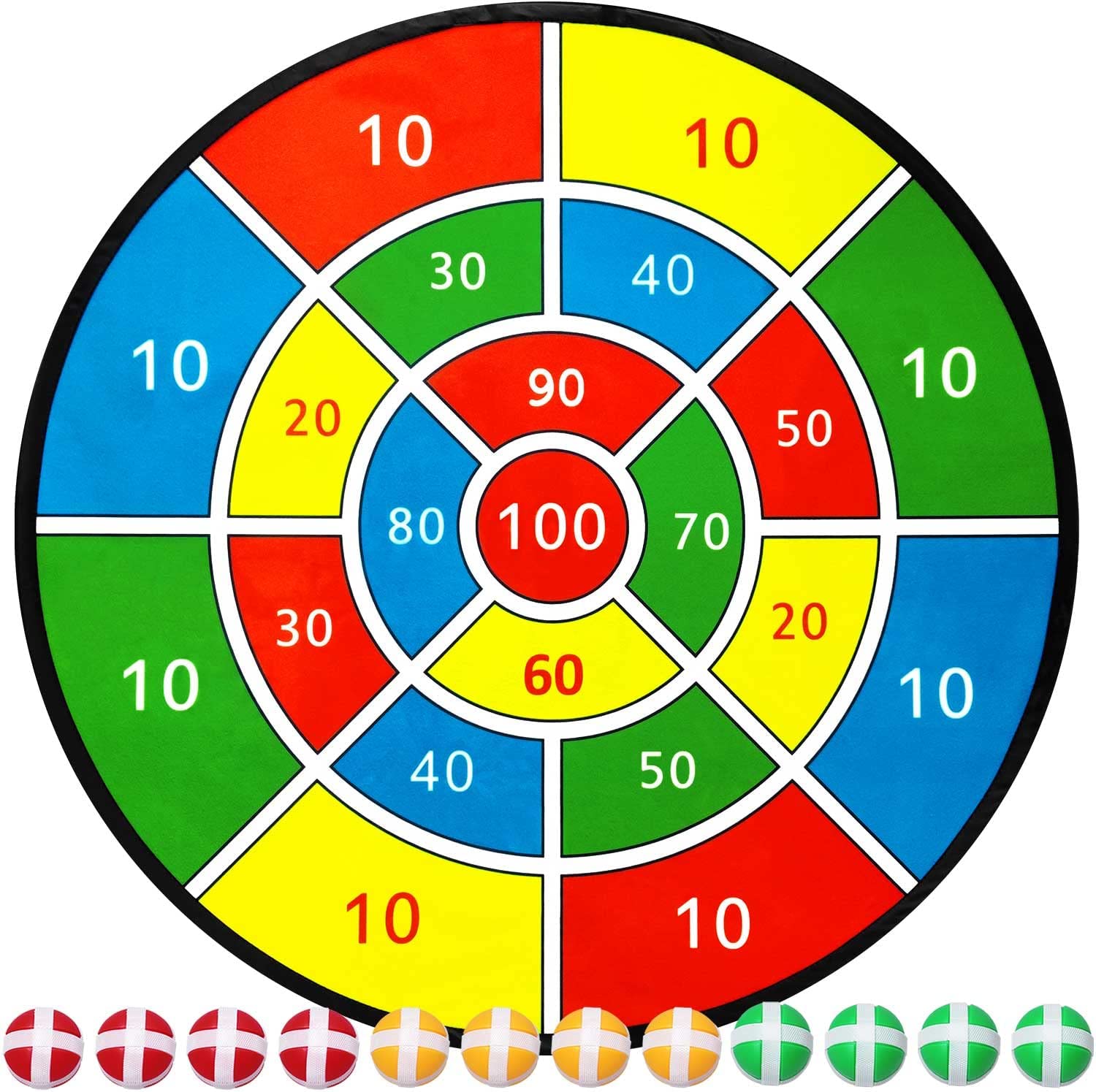 Fabric Dart Board Set