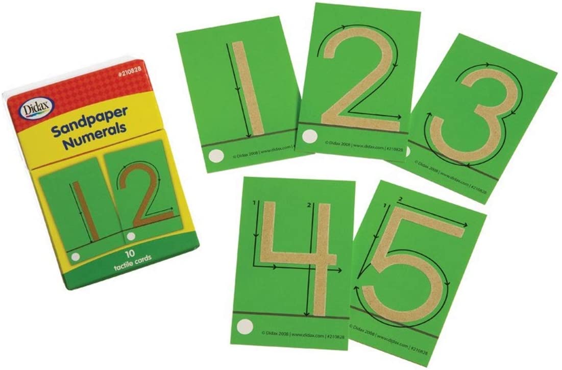 Didax Sandpaper Numerals