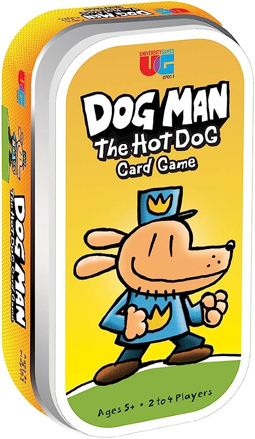 University Games Dog man The Hot Dog Card Game