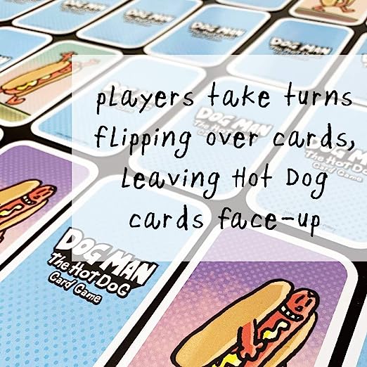 University Games Dog man The Hot Dog Card Game - Image 2