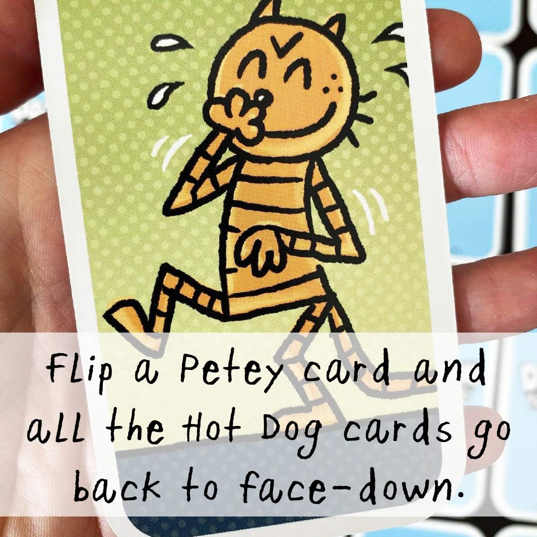 University Games Dog man The Hot Dog Card Game - Image 3