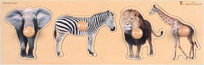 Doron Layeled Giant Wild Animals Puzzle
