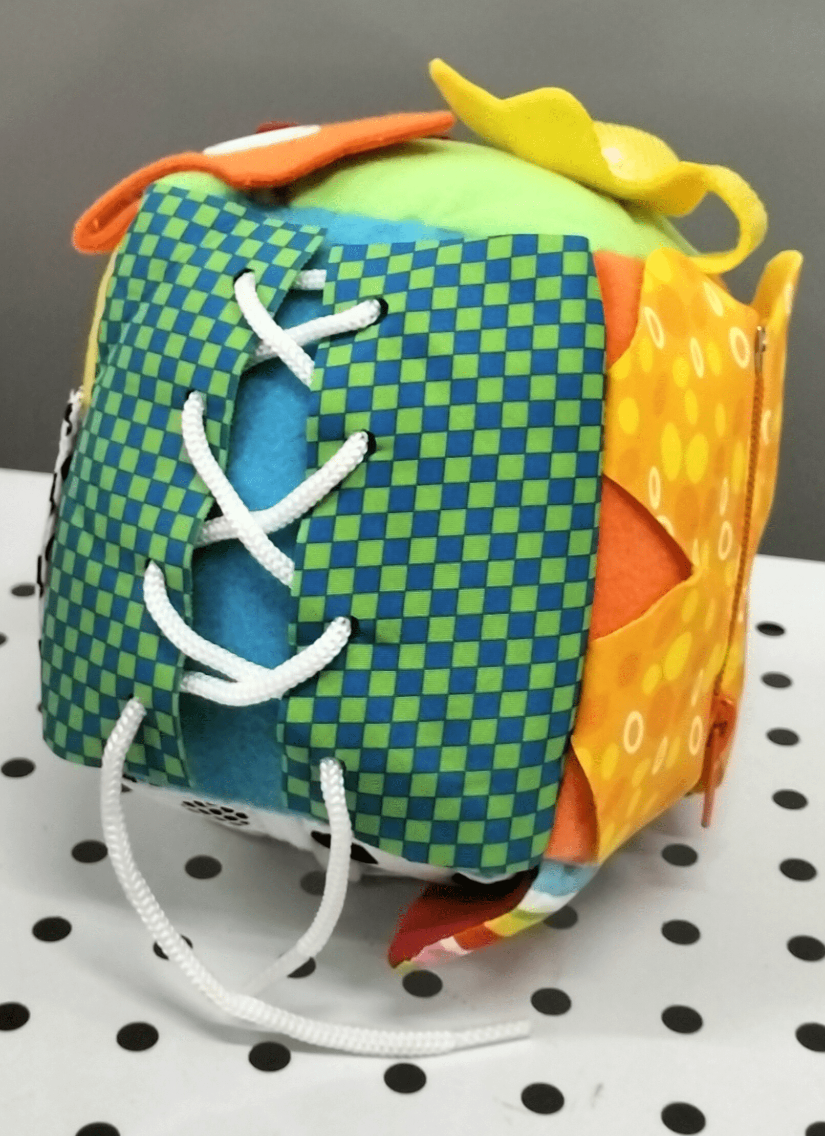 Dressing Skills Activity Cube