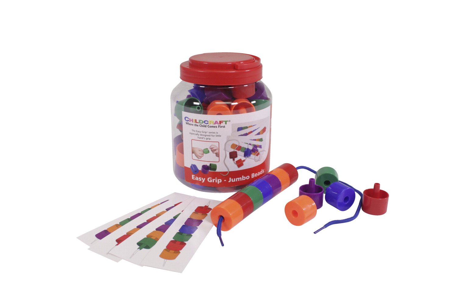 Easi Grip Jumbo Beads with Cards
