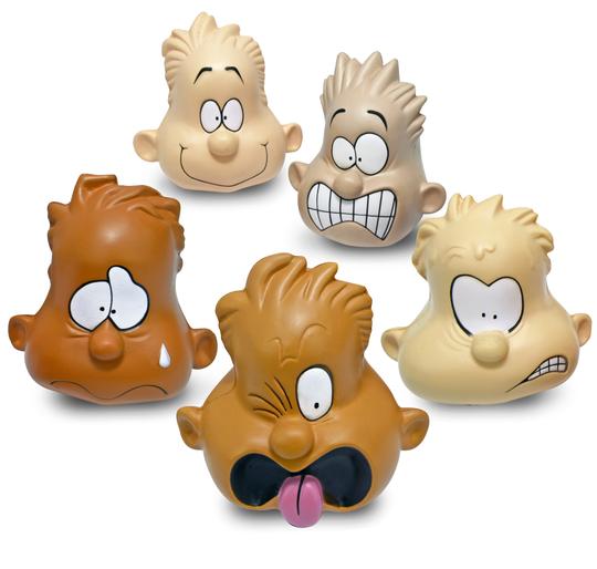 Feeling Heads Set of 5 Expressions