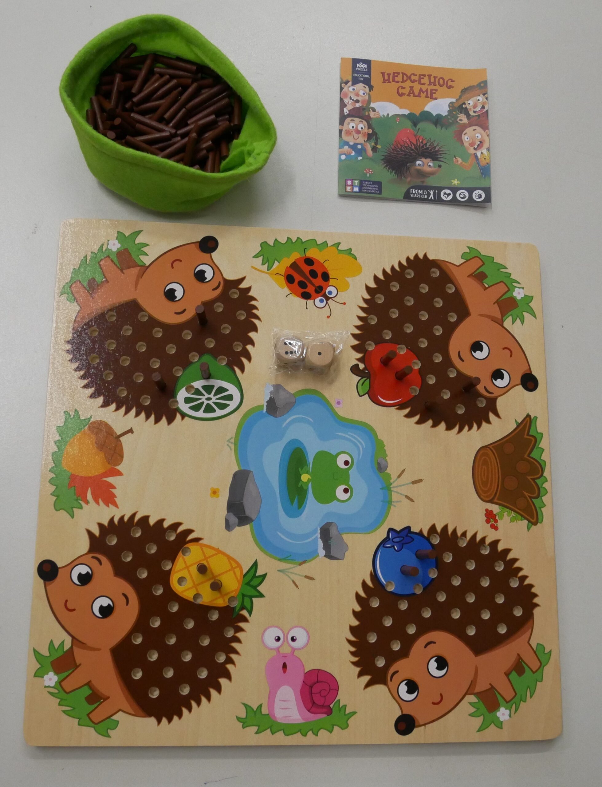 Fill Up Hedgehogs' Spines