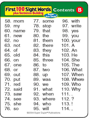 First 100 Sight Words - Image 2