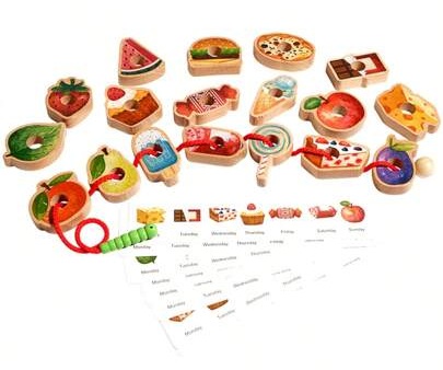 Greedy Caterpillar Threading Toy