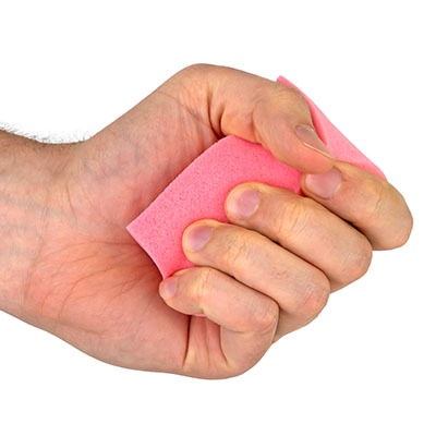 Hand Therapy Block Pink (Soft)