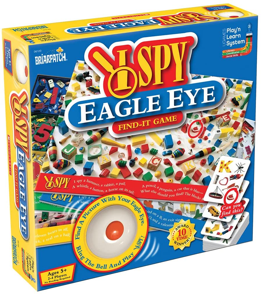 I Spy Dig Eagle Eye Find It Game