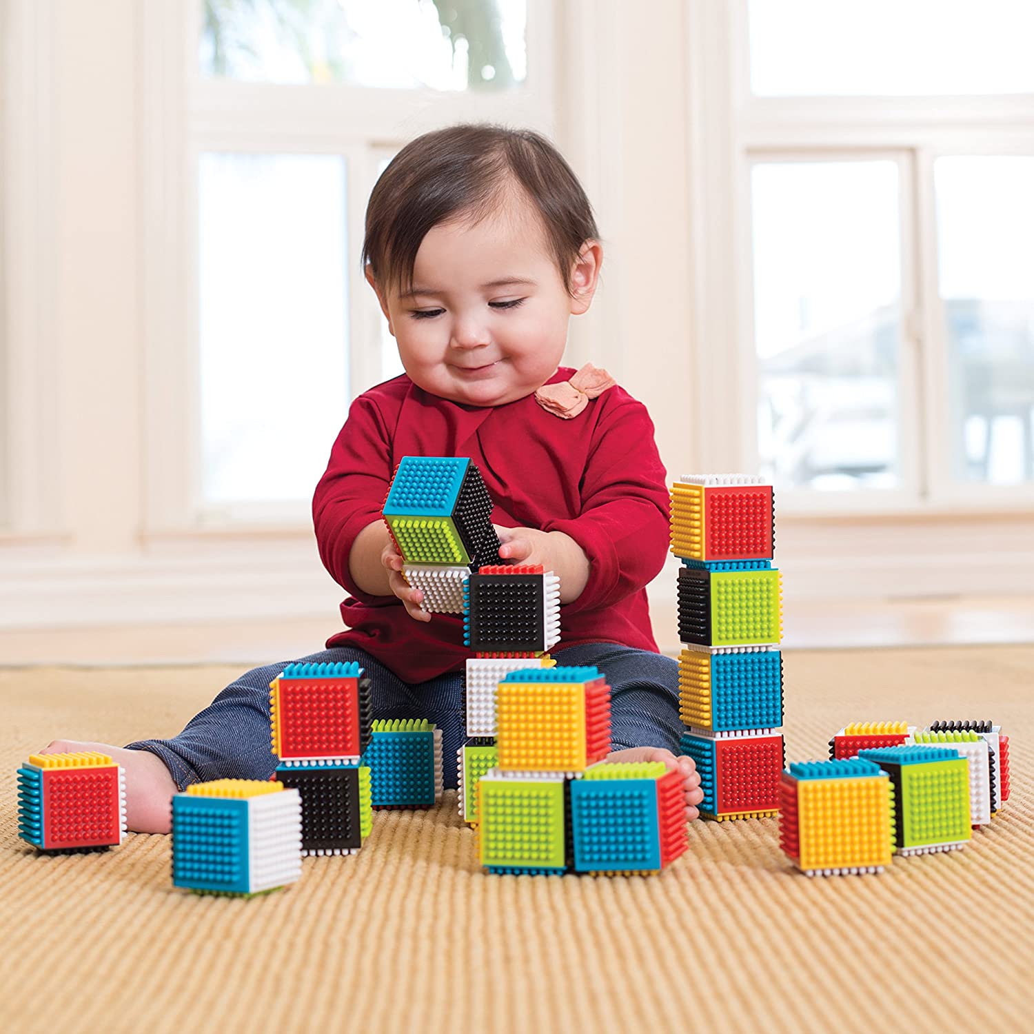 Infantino Sensory Press & Stay Blocks - Image 2