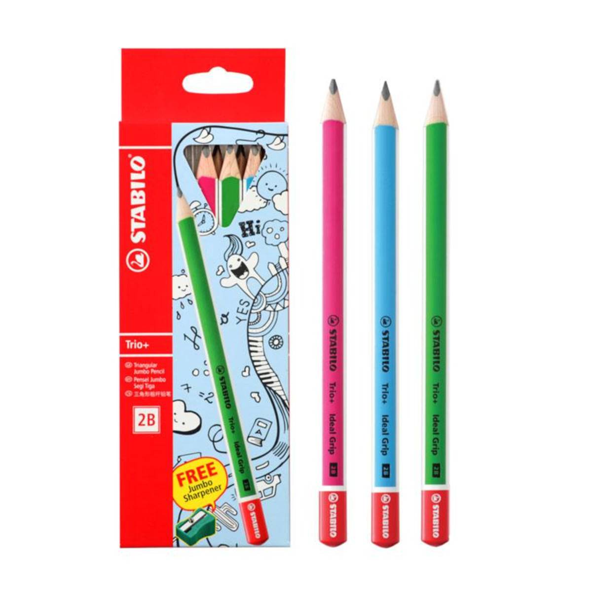 Jumbo Triangular Pencil 2B