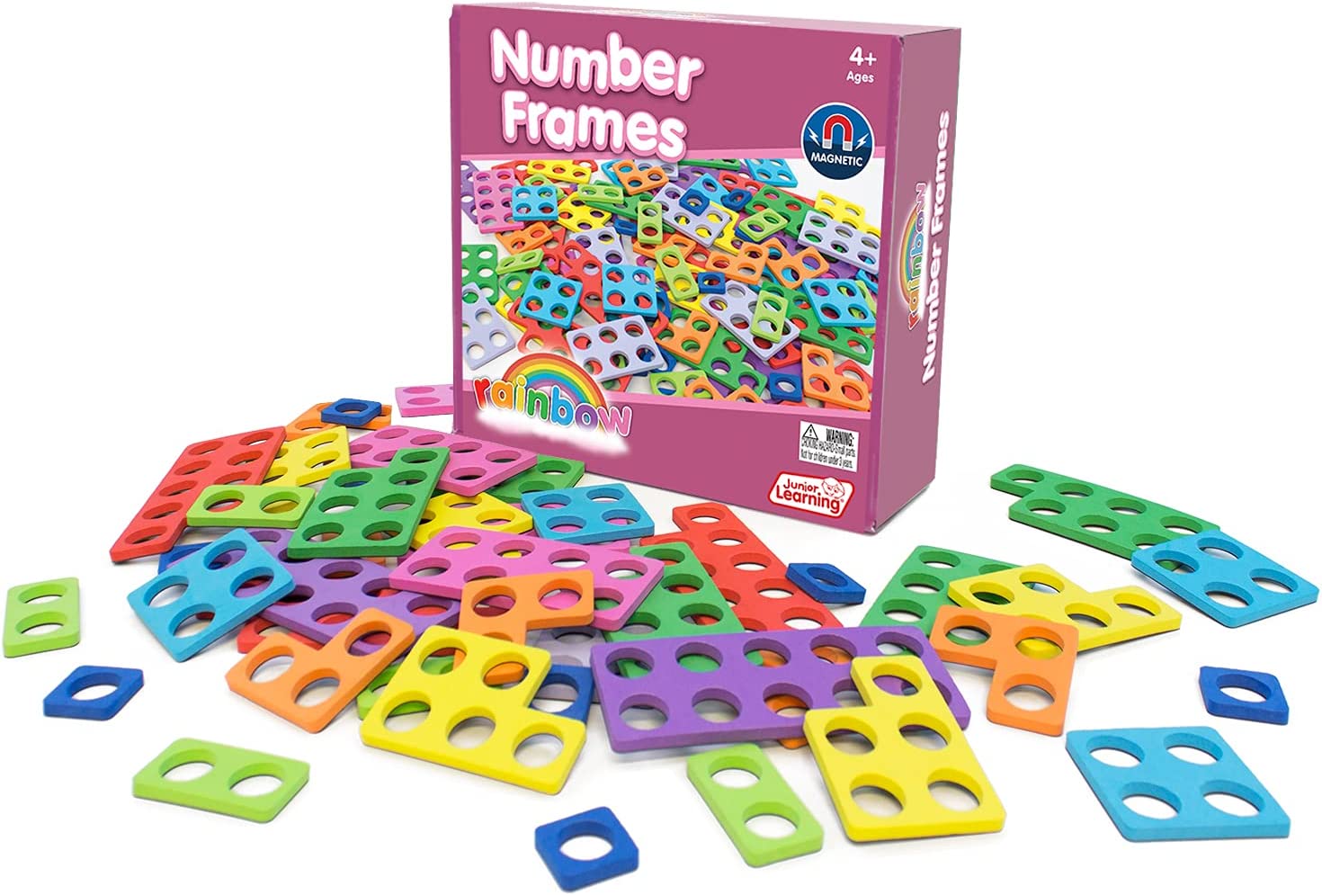 Junior Learning: Rainbow Number Frames