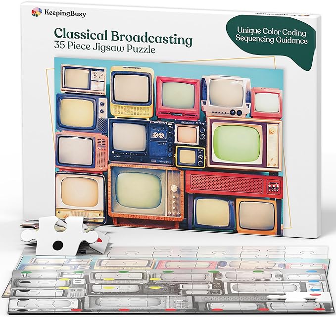 Keeping Busy Classical Broadcasting Puzzle for Older Adults with Dementia