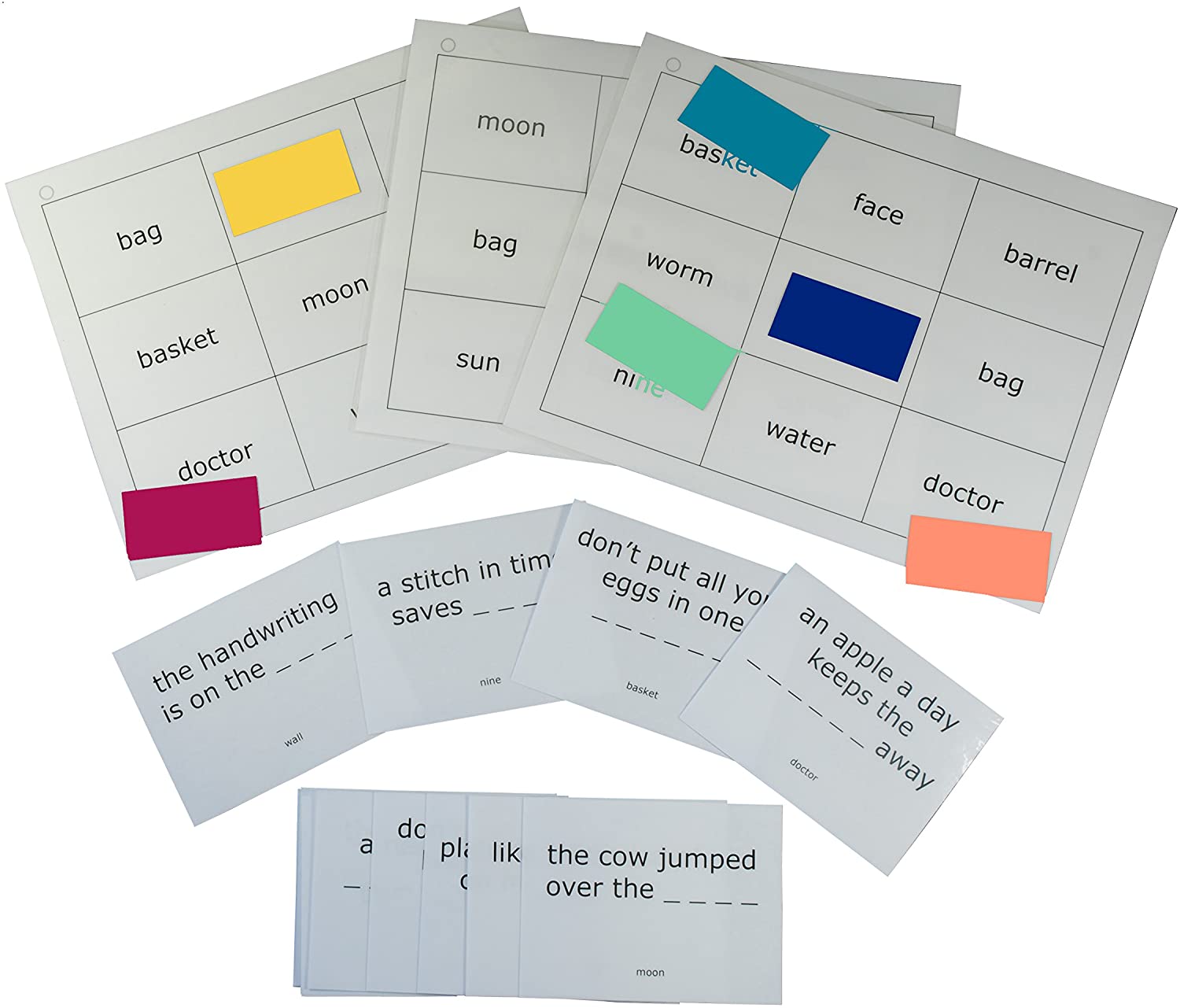 Keeping Busy Expressions BINGO Game