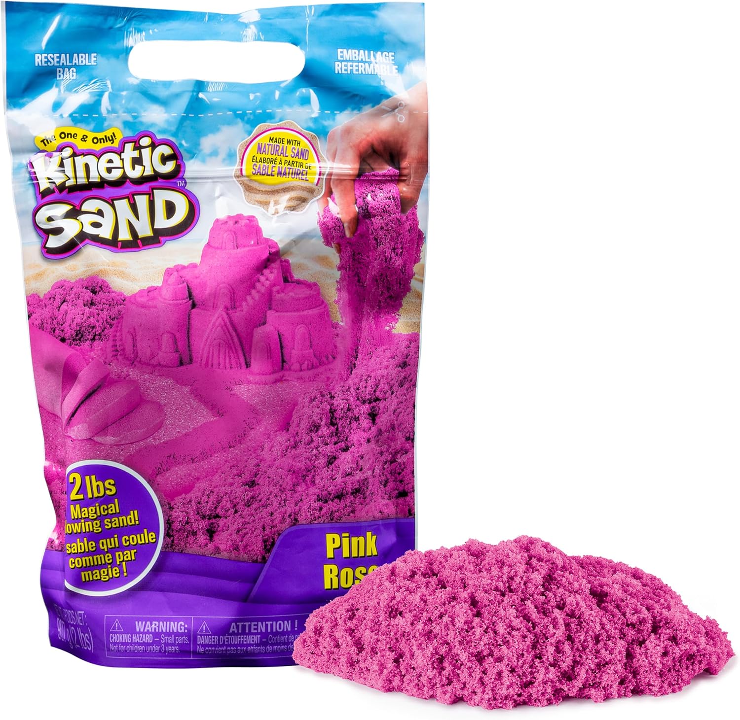 Kinetic Sand Pink