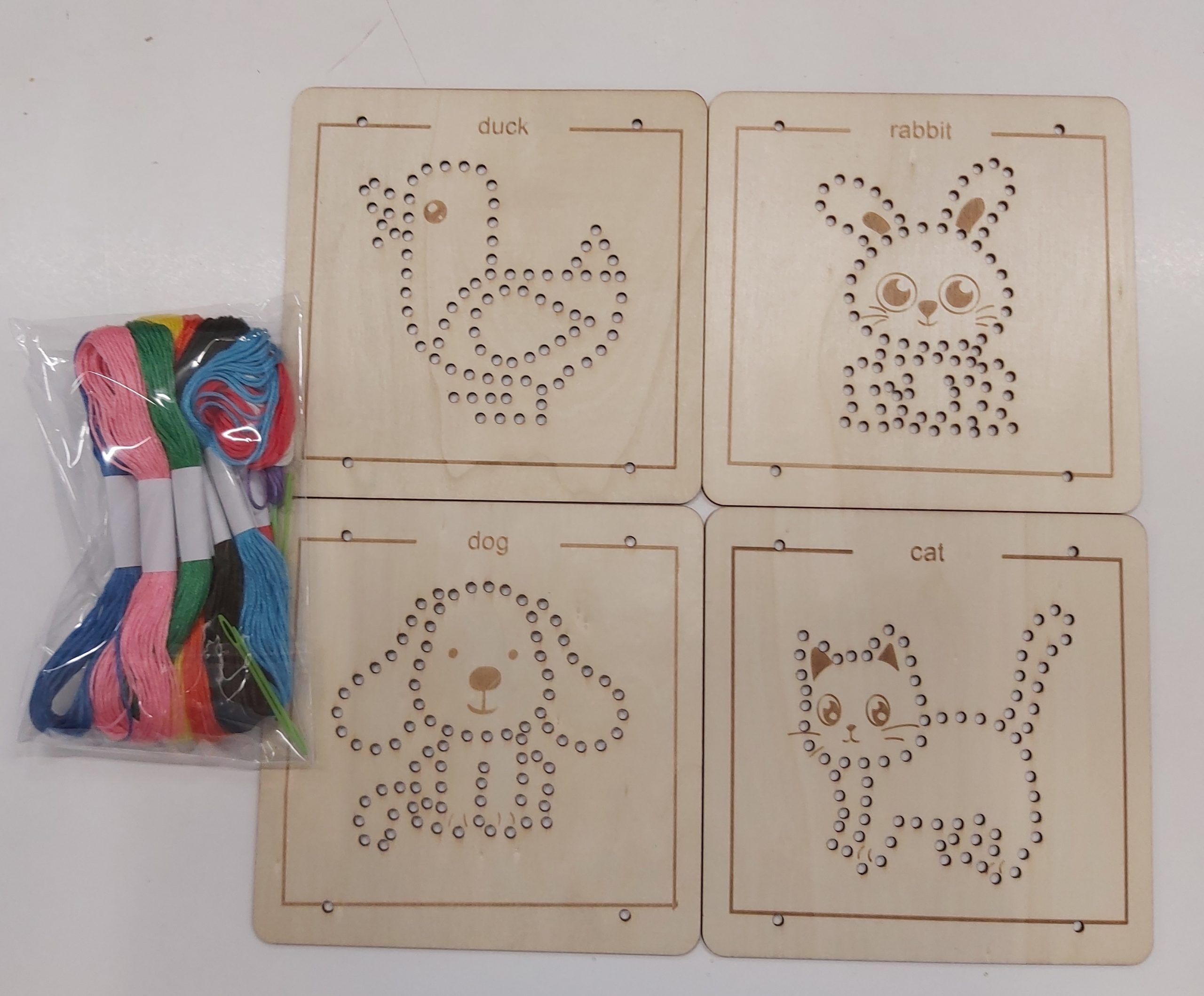 Lacing Wooden Boards