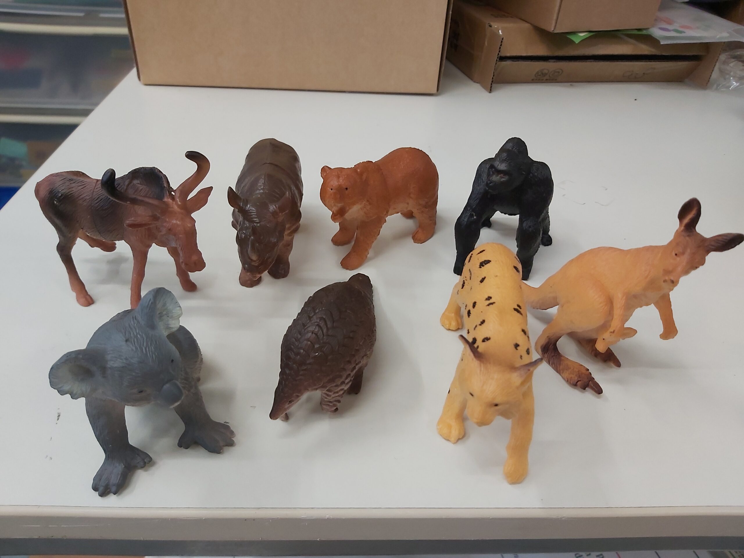 Super Big Plastic Wild Animals