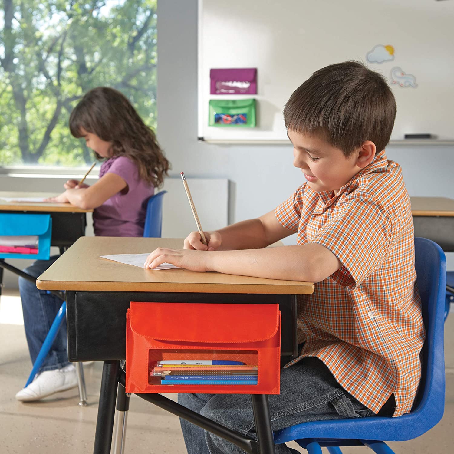 Learning Resources Magnetic Storage Pockets (Set of 4) - Image 2