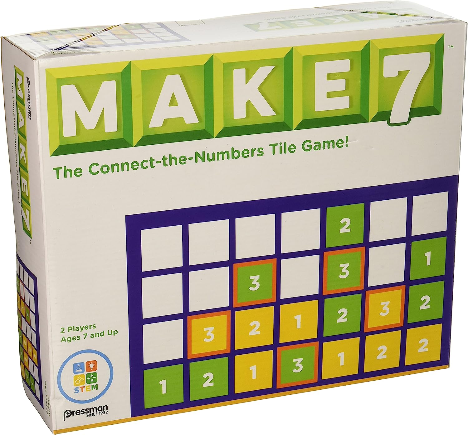 Make 7 - Connect The Number Tiles Game by Pressman - Image 2