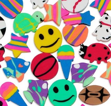 Mini Sorting Erasers