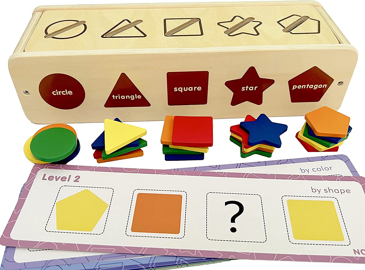 Montessori Colour/Shape Sort - Image 2