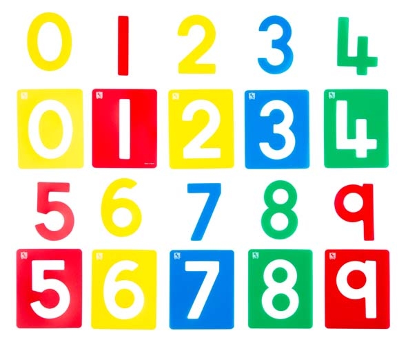 Number Stencils