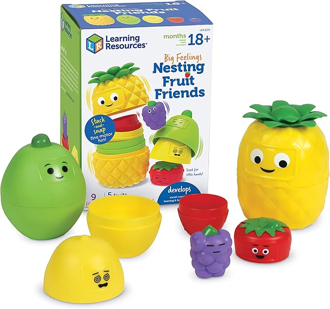 Big Feelings Nesting Fruit Friends
