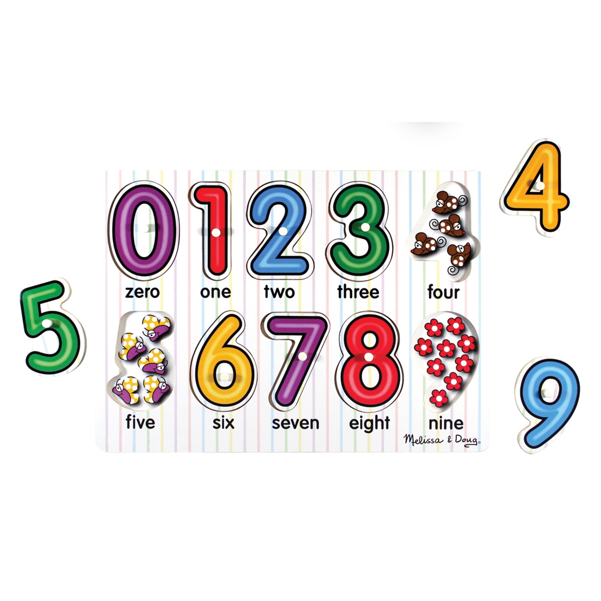 Numbers Peg Puzzle