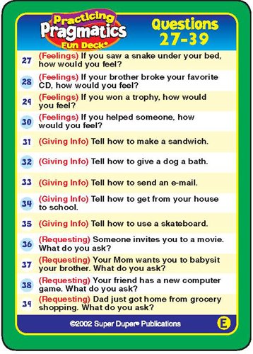 Practicing Pragmatics Fun Deck - Image 4