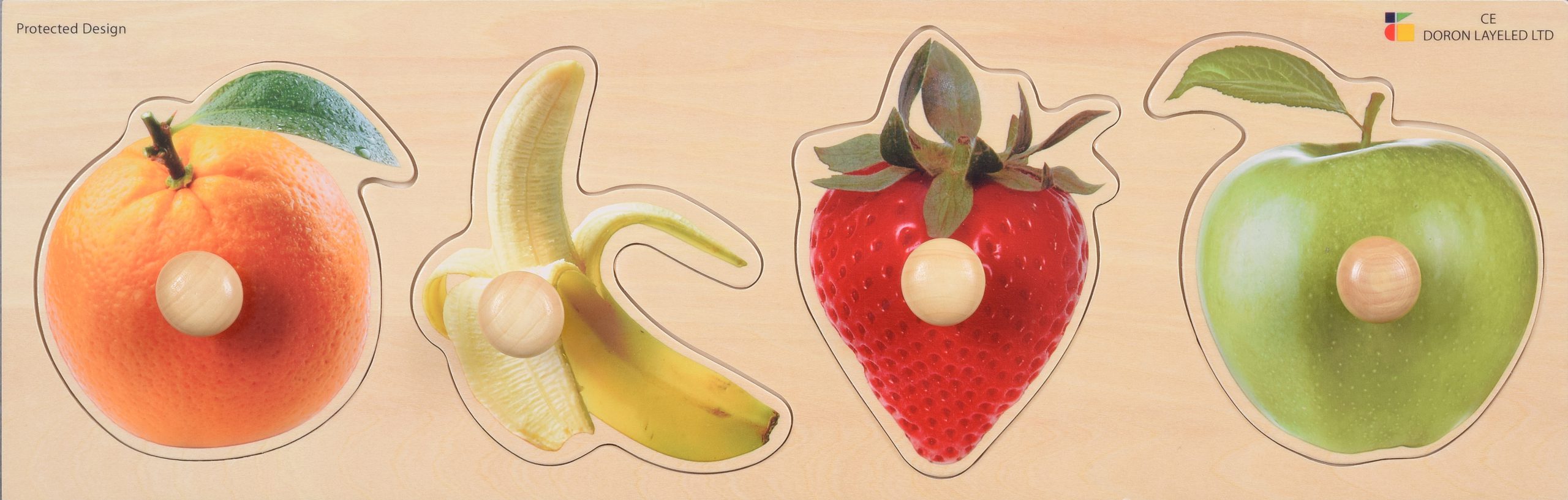 Peg Puzzle: Fruits